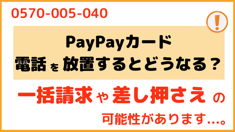 PayPayカード_電話番号2