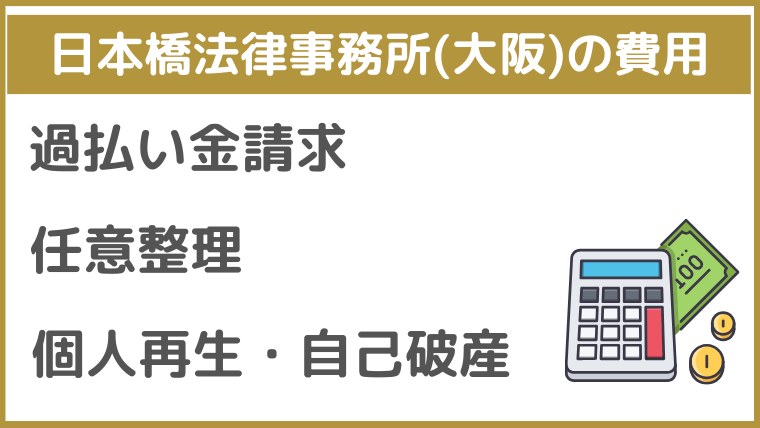 日本橋法律事務所の費用