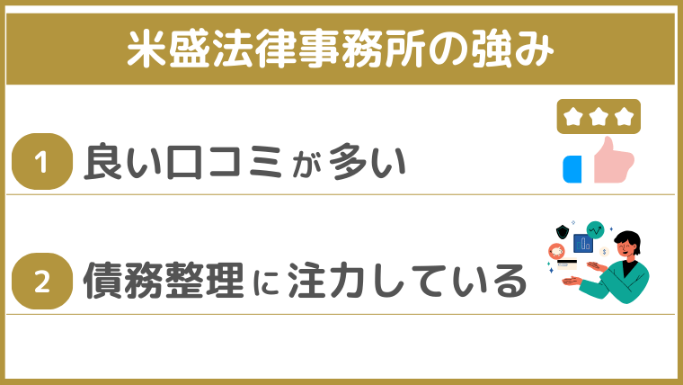 米盛法律事務所の強み