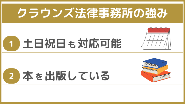 クラウンズ法律事務所の強み