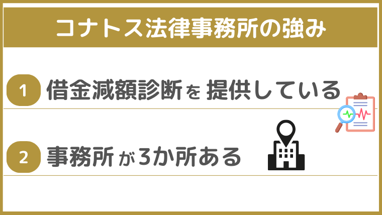 コナトス法律事務所の強み