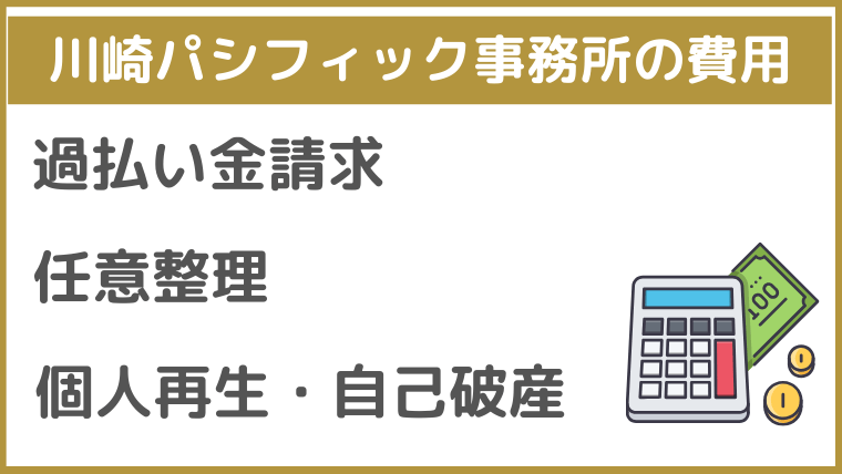 川崎パシフィック法律事務所の費用