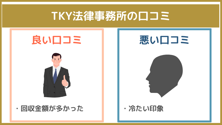 TKY法律事務所の評判・口コミ・レビュー