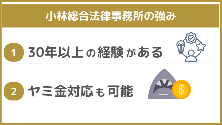 小林総合法律事務所の強み