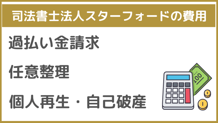 司法書士法人スターフォードの費用