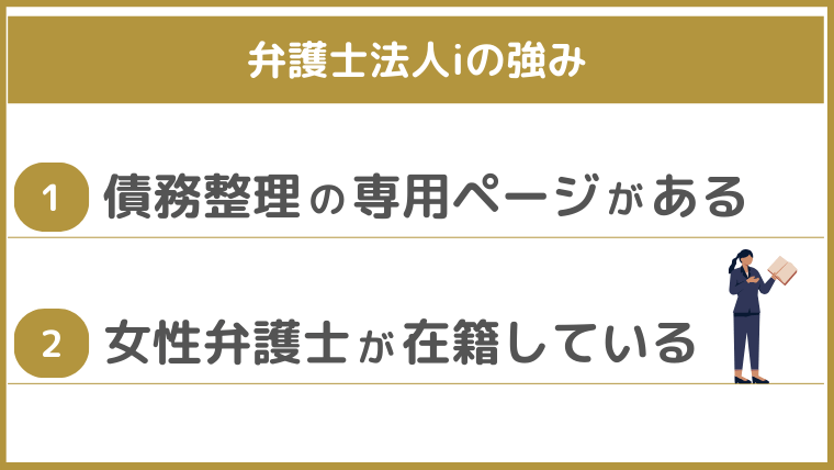 弁護士法人iの強み