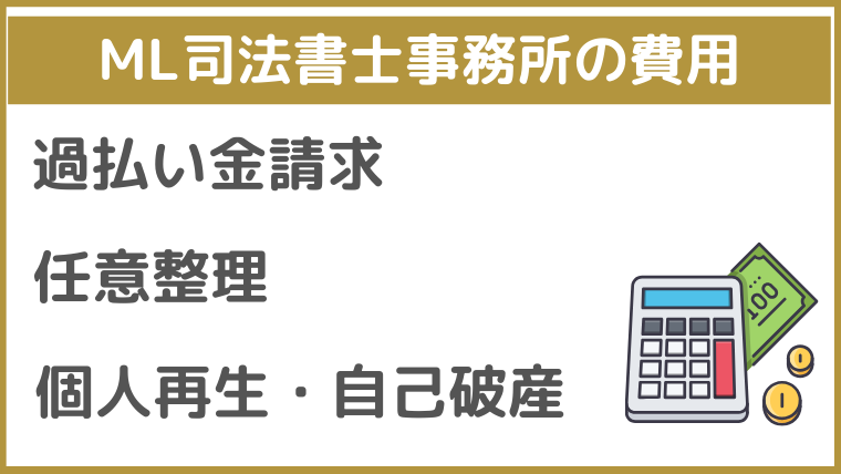 ML司法書士事務所の費用