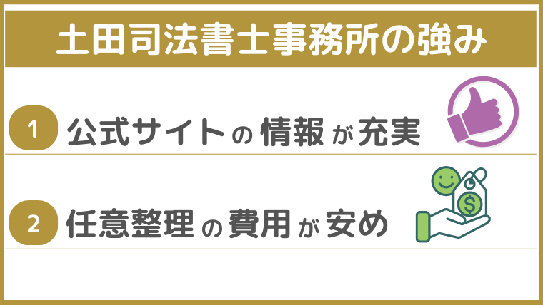 土田司法書士事務所の強み