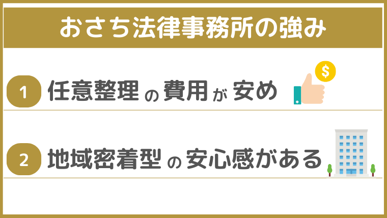 おさち法律事務所の強み