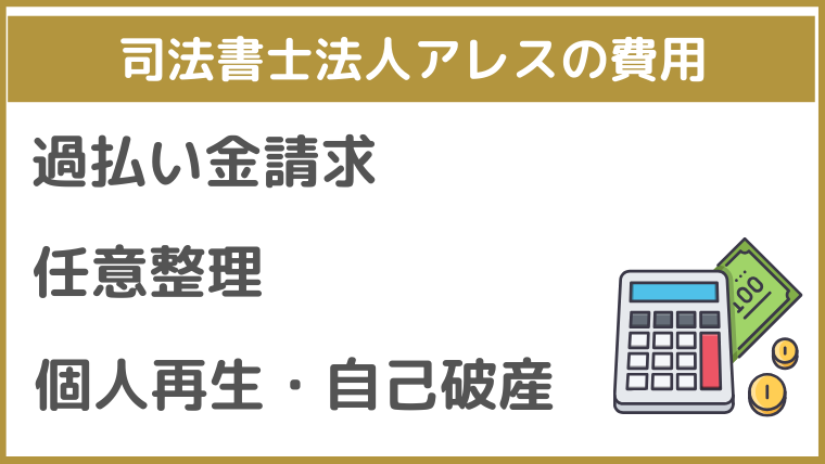 司法書士法人アレスの費用