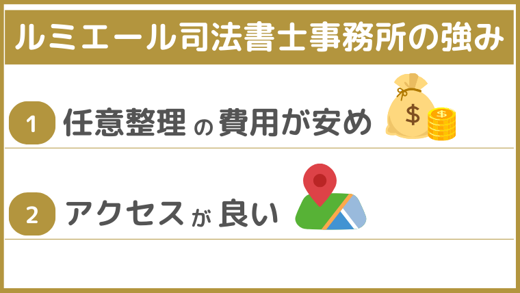 ルミエール司法書士事務所の強み