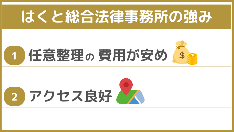 はくと総合法律事務所の強み