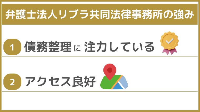 弁護士法人リブラ共同法律事務所の強み