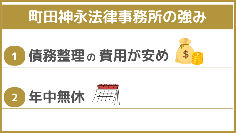 町田神永法律事務所の強み