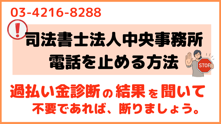 0342168288からの電話を止める方法