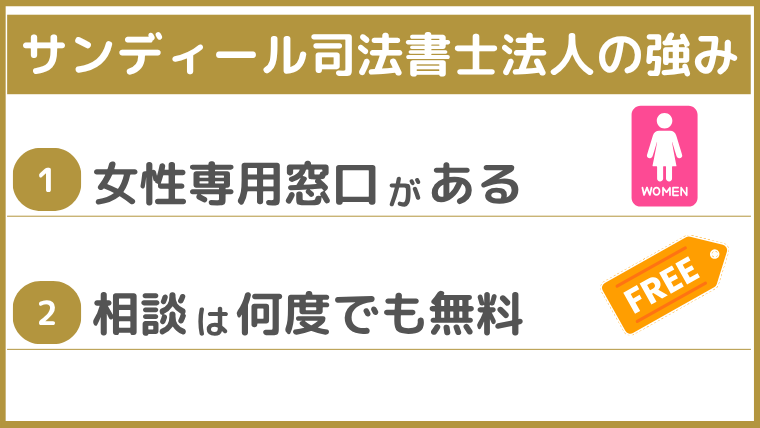サンディール司法書士法人の強み